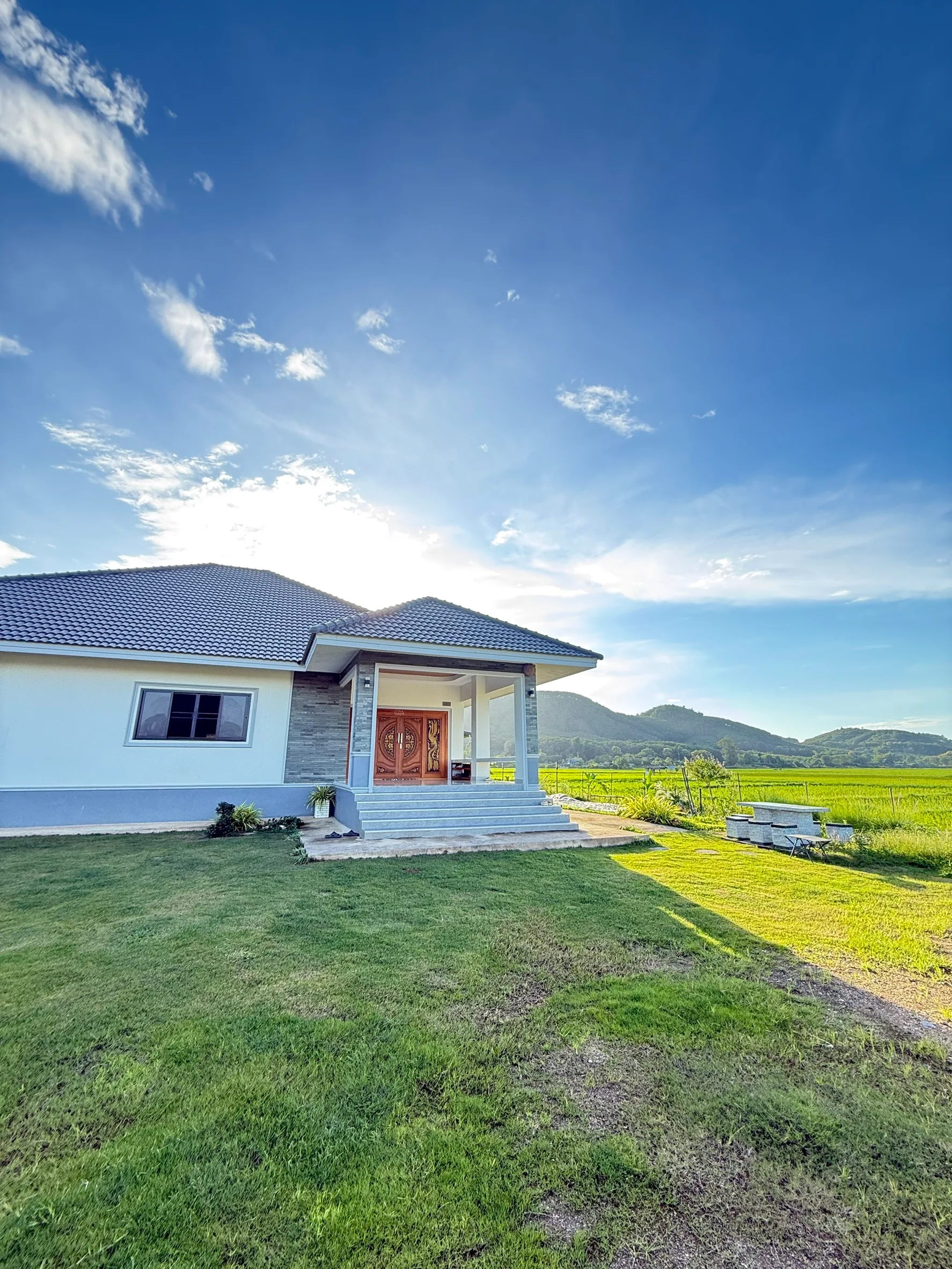 Contemporary Luxury Home | 9 Rai | 360° Mountain & Rice Field Views for sale