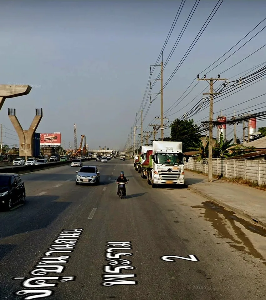 Land 19-2-72.79 rais on Rama 2 mainroad for sale